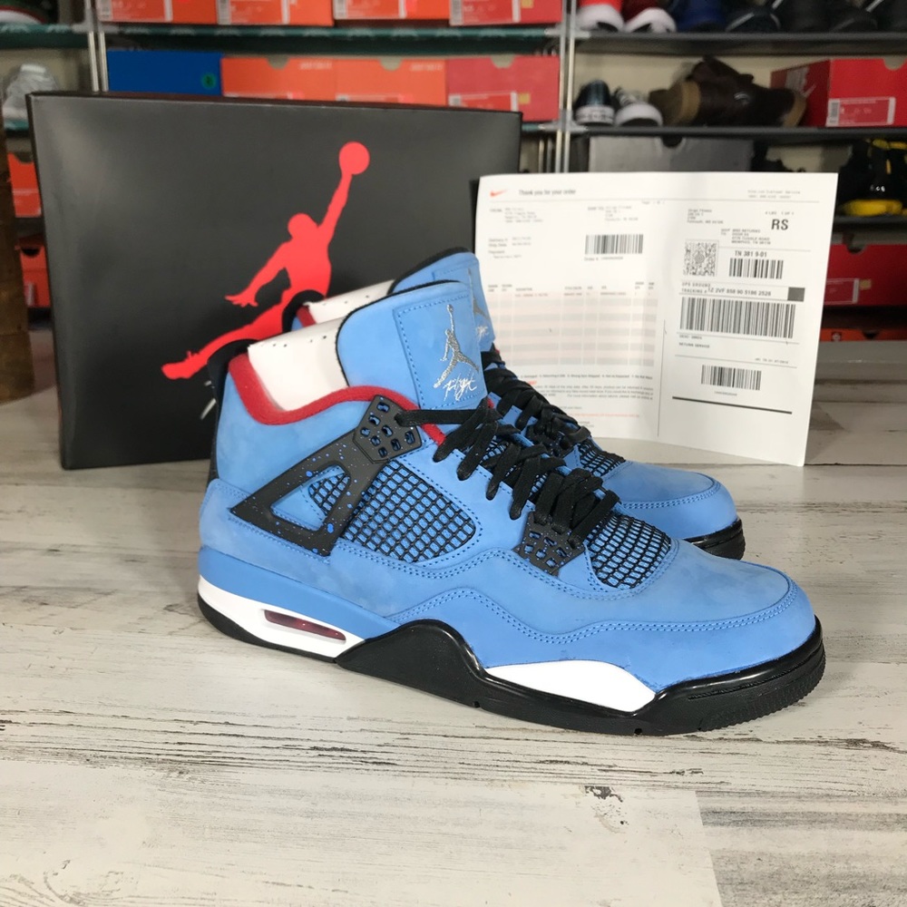 100% Authentic Sz 11 Retro Jordan 4 Cactus Jack’s